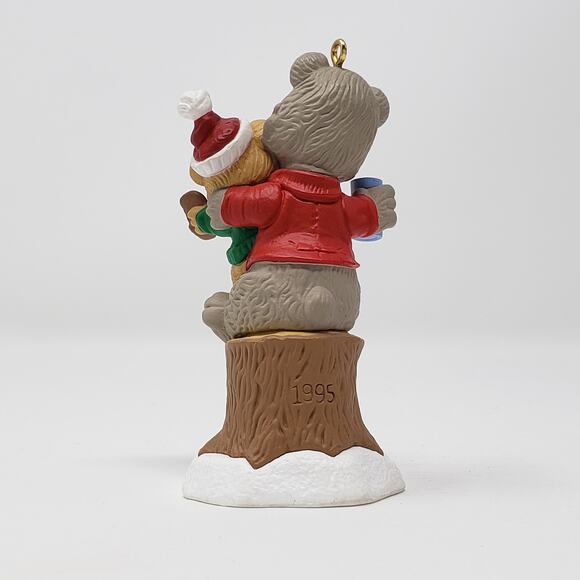 1995 Hallmark Grandpa Handcrafted Keepsake Christmas Holiday Ornament - Picture 6 of 8